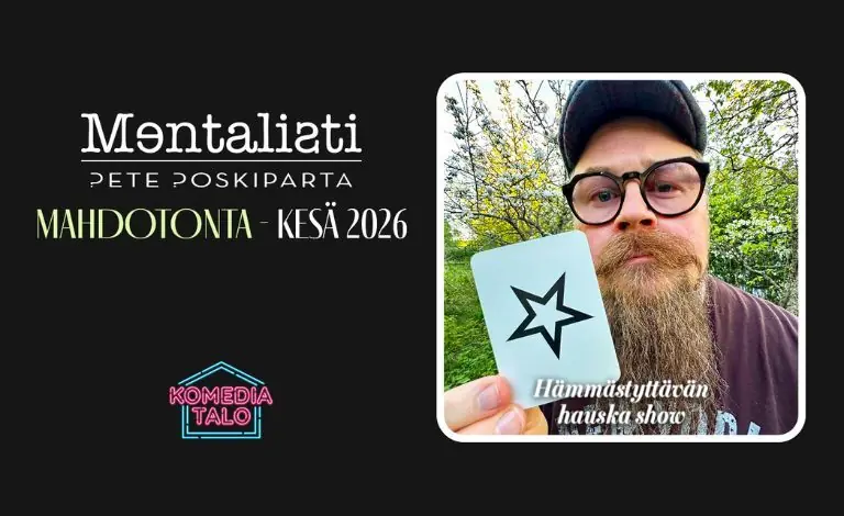 Менталист Пете Поскипарта: Невозможное — Jätinpesän Kesäteatteri, Orimattila