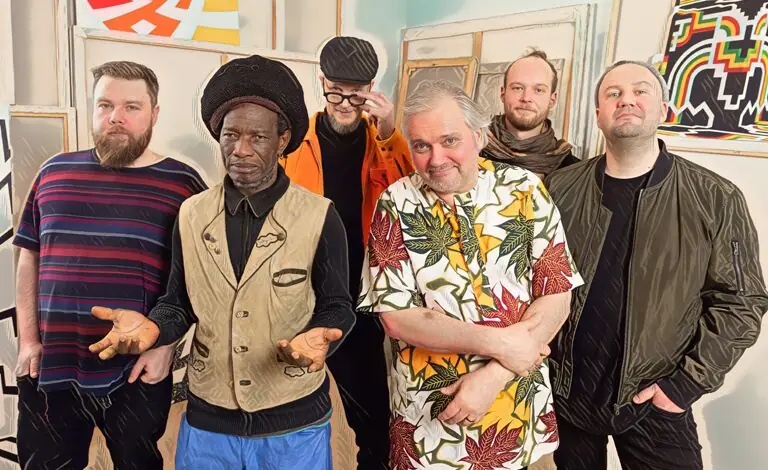 Afrojazz Quintet feat. Meissa Niang — Konepaja Biergarten, Helsinki