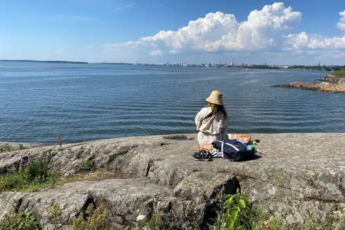 Painting Excursion to Suomenlinna