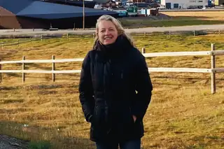 Jessica Haapkylä som forfattergjest