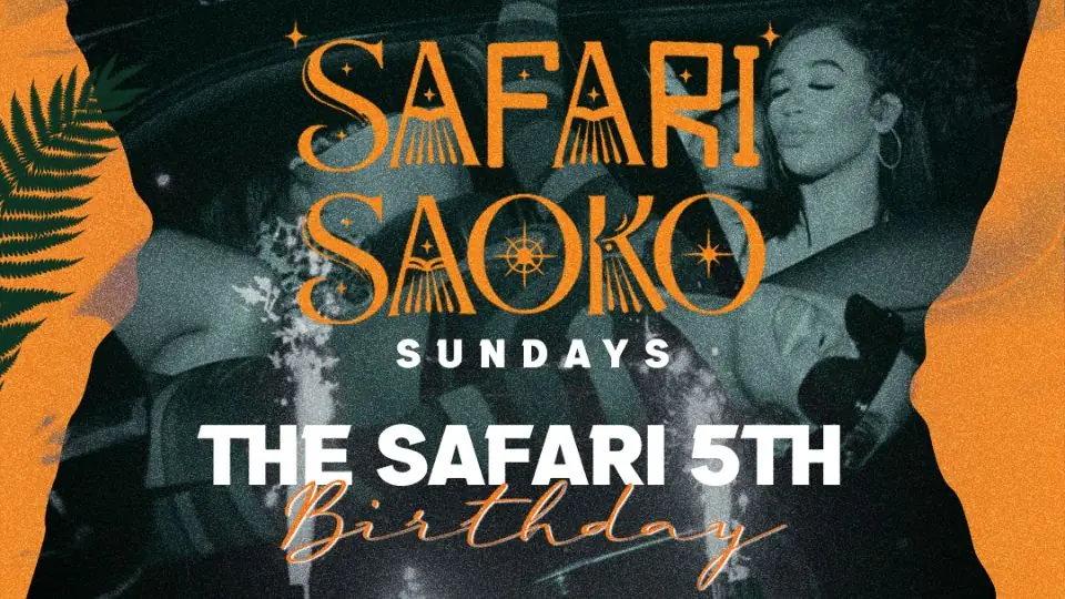 SAFARI 5TH Birthday Bash — Aleksin piha, Helsinki