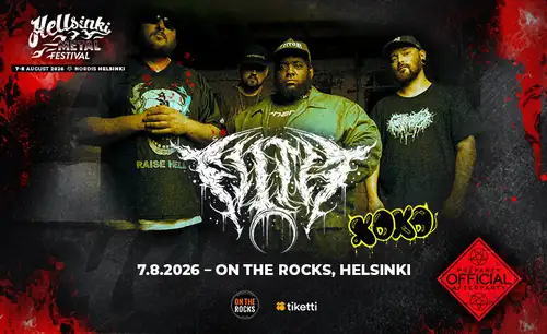 Hellsinki Metal Festival Official Afterparty: Filth (USA), XOXO (CHE), Parental Advisory: DJMG