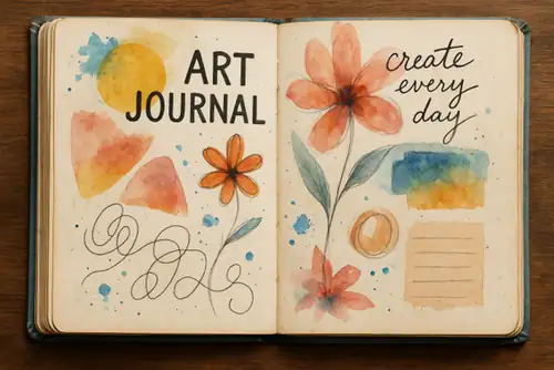 Art Journal - Konstdagboksverkstad för vuxna
