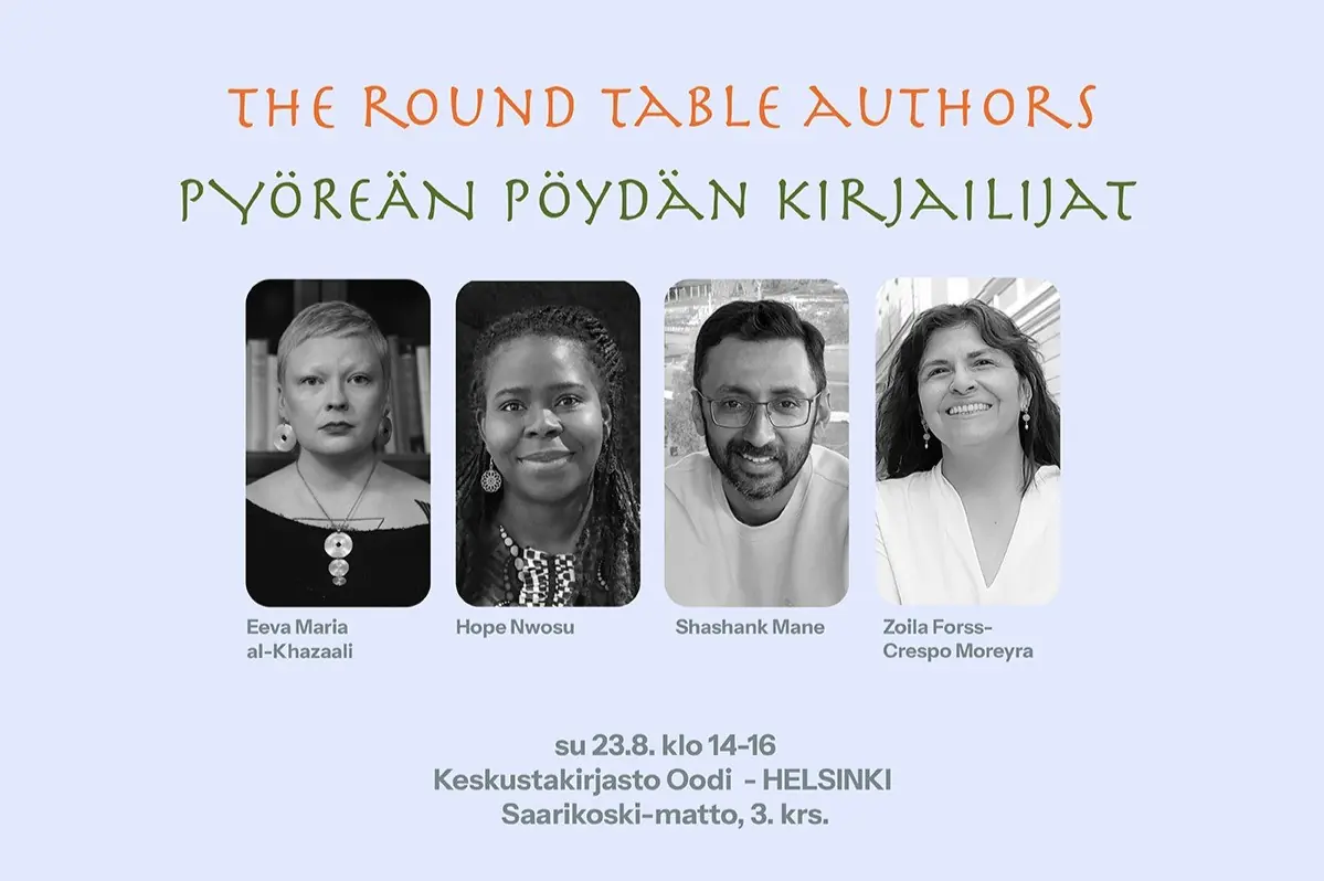 Authors at the Round Table — Keskustakirjasto Oodi, Helsinki