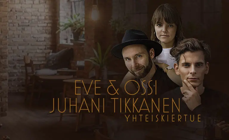 Eve & Ossi og Juhani Tikkanen - felles turné — Vanha Navetta, Porvoo