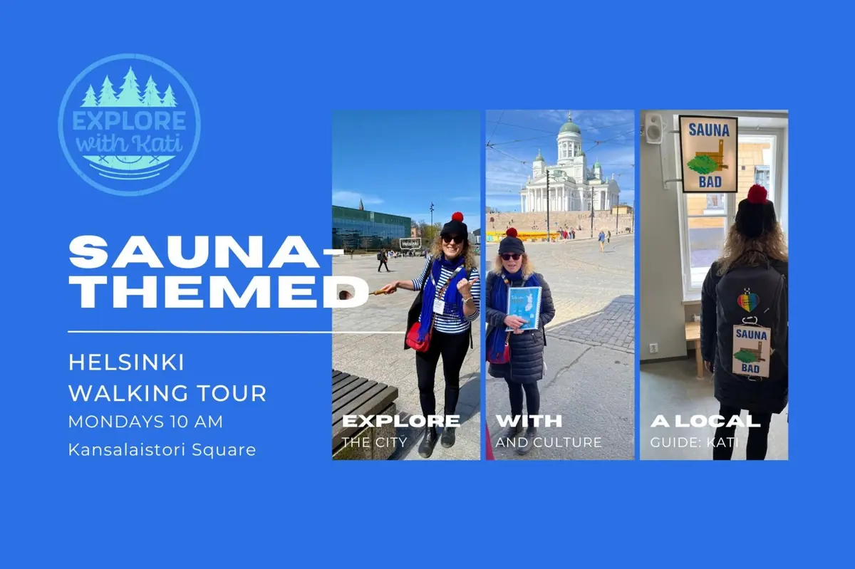 Guided walking tour of Finnish sauna culture — Laulupuut, Helsinki