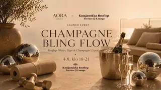 Champagne Bling Flow 4.8. // Katajanokka Rooftop x AORA Society