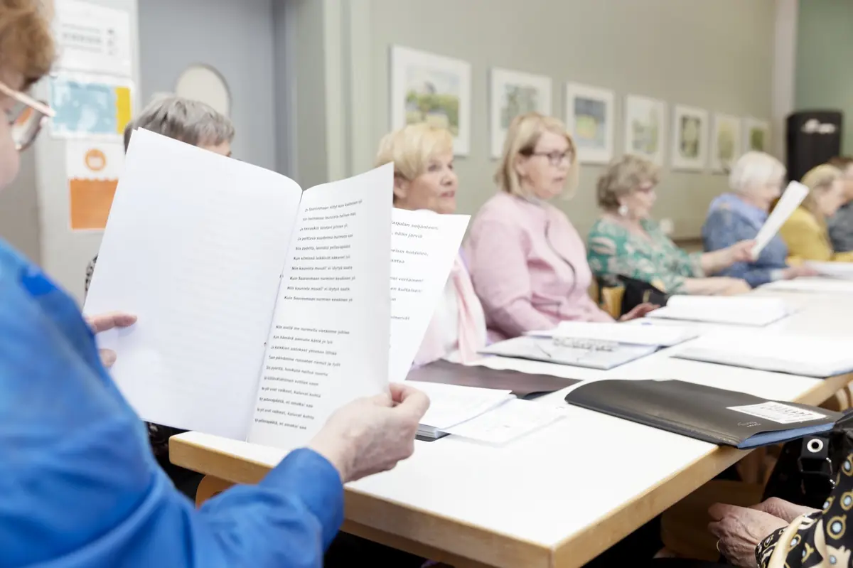 Singing and Programme Group — Kinaporin seniorikeskus/Palvelukeskus, Helsinki