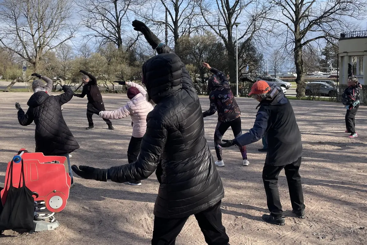 Asahi Exercise Session — Keskustakirjasto Oodi, Helsinki
