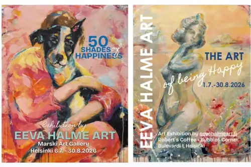 Eeva Halme Art: Helsinki-themed Art Exhibition