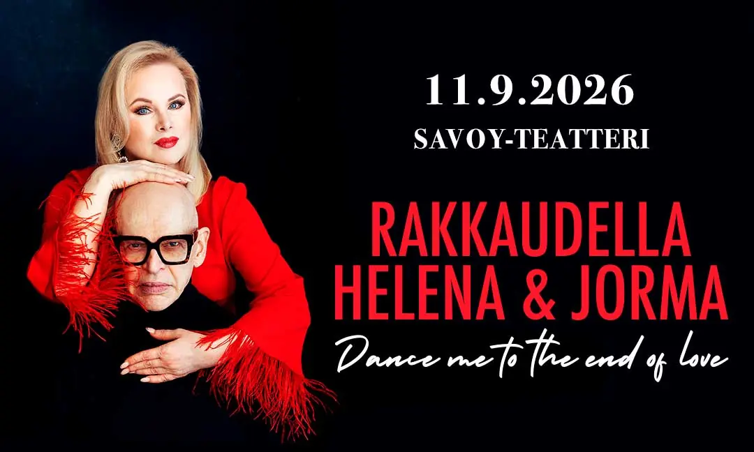 Med kjærlighet Helena & Jorma - Helena Lindgren & Jorma Uotinen — Savoy-teatteri, Helsinki