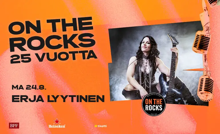 On The Rocks 25 år: Erja Lyytinen — On The Rocks, Helsinki
