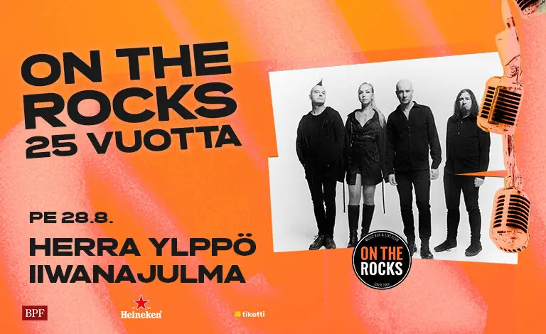 On The Rocks 25 år: Herra Ylppö, Iiwanajulma — On The Rocks, Helsinki