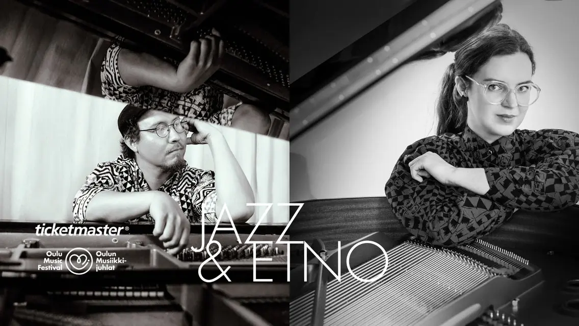 OMJ Jazz & Etno: Solo Piano Dialogues - Kirke Karja & Tuomo Uusitalo — Oulun kaupungintalon juhlasali, Oulu