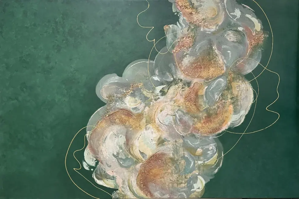 Maria Ulvinen: Joy In Between - Art Exhibition — Entressen kirjasto, Espoo