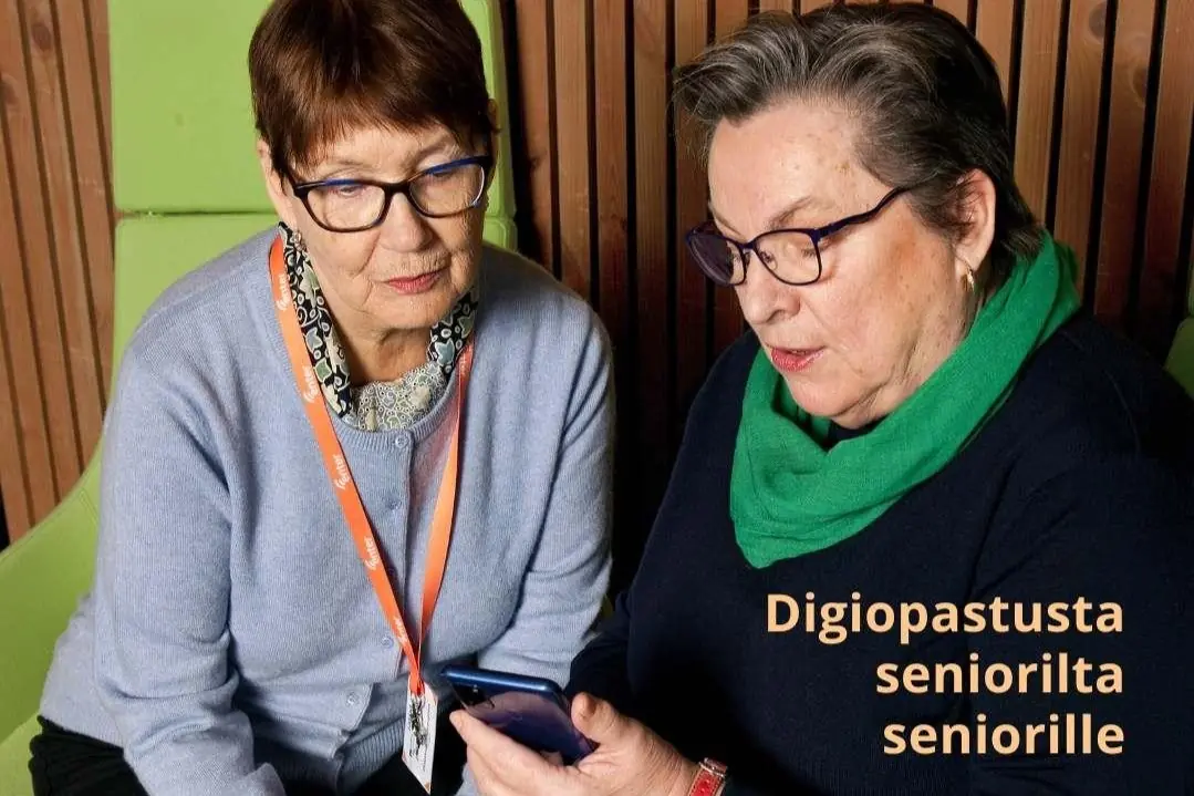 Digital Support from Senior to Senior - Enter ry — Kalasataman kirjasto, Helsinki