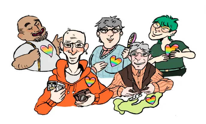 Rainbow Seniors at the Library — Lippulaivan kirjasto, Espoo