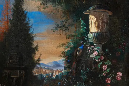Påfuglen i hagen - Mathias Withoos Roma