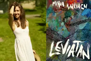 Forfatteren Mirva Karkinen på besøk