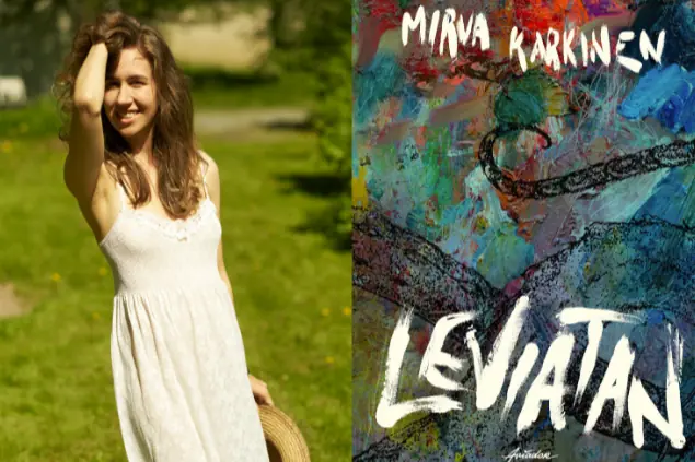 Author Mirva Karkinen on Visit — Kallion kirjasto, Helsinki
