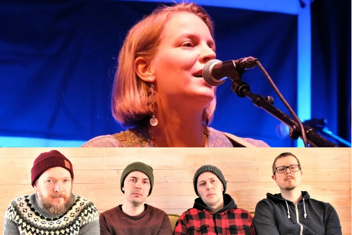 Live: Rautakoura og Paula Wolski på Jakomäki bibliotek — Jakomäen kirjasto, Helsinki