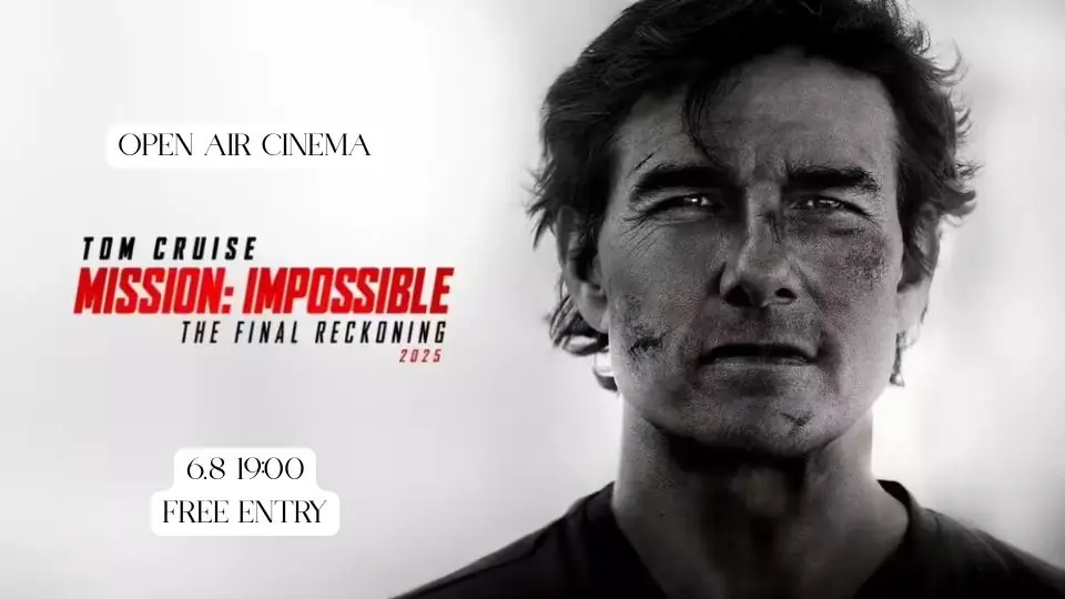 Open Air Cinema: Mission: Impossible - The Final Reckoning (2025) - 6 augusti kl. 19:00 — Malja Helsinki, Helsingfors