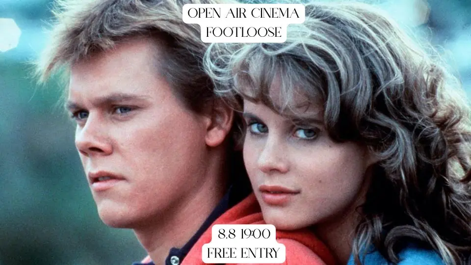 Open Air Cinema: Footloose (1984) - 8 augusti kl. 19:00 — Malja Helsinki, Helsingfors