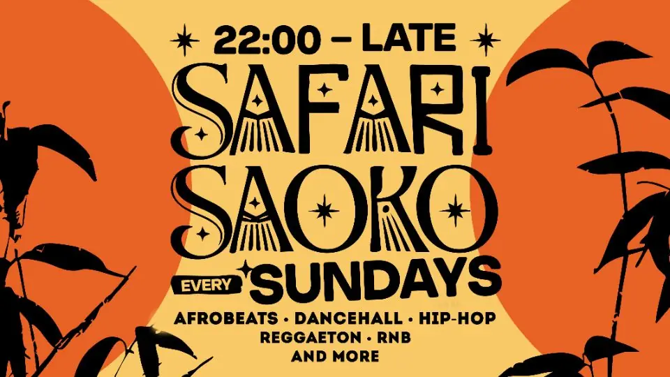 SAFARI SAOKO SUNDAYS — Aleksin piha, Helsinki