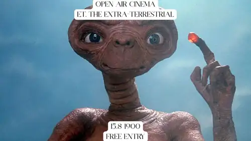 Open Air Cinema: E.T. the Extra-Terrestrial (1982) - 15. august kl. 19:00