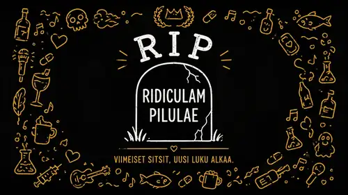 RIP Ridiculam pilulae - Sitsit