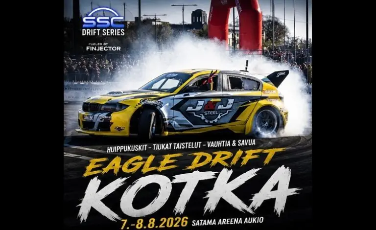 Eagle Drift / SSC Drift Series — Kotkan kantasatama, Kotka