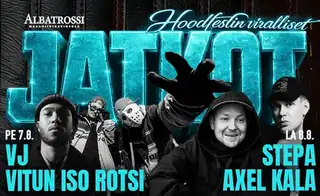 HOODFEST OFFICIAL AFTERPARTY: VJ & VITUN ISO ROTSI (Fri 07.08.)