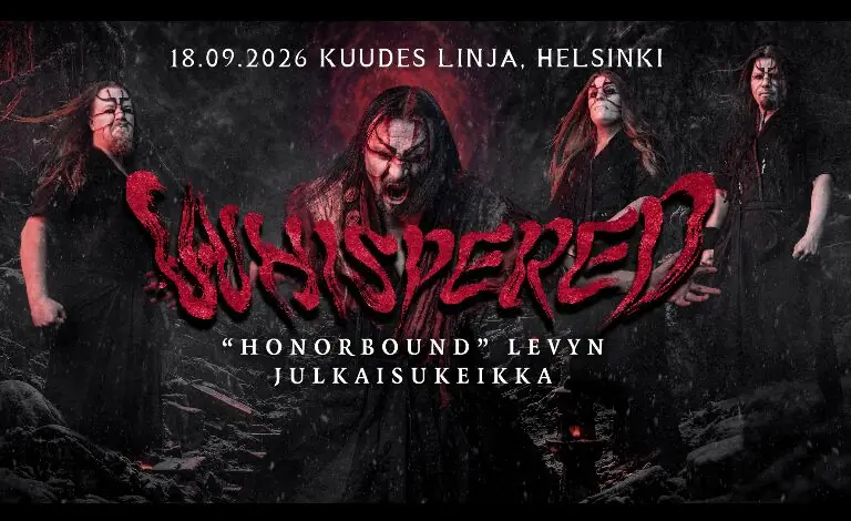 Whispered — Kuudes Linja, Helsinki