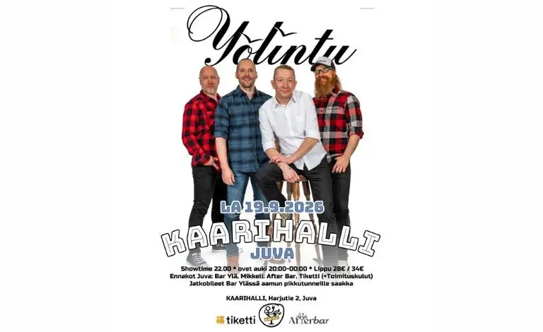 Yölintu — Juvan Kaarihalli, Juva
