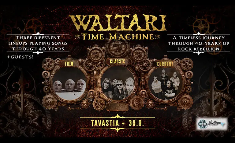 Waltari - Time Machine 40 years — Tavastia-klubi, Helsinki