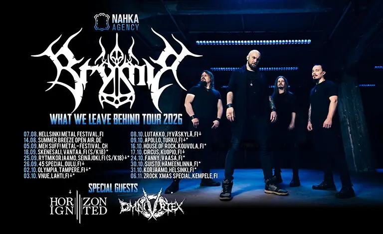 Brymir, Horizon Ignited, Omnivortex — VNUE, Lahti