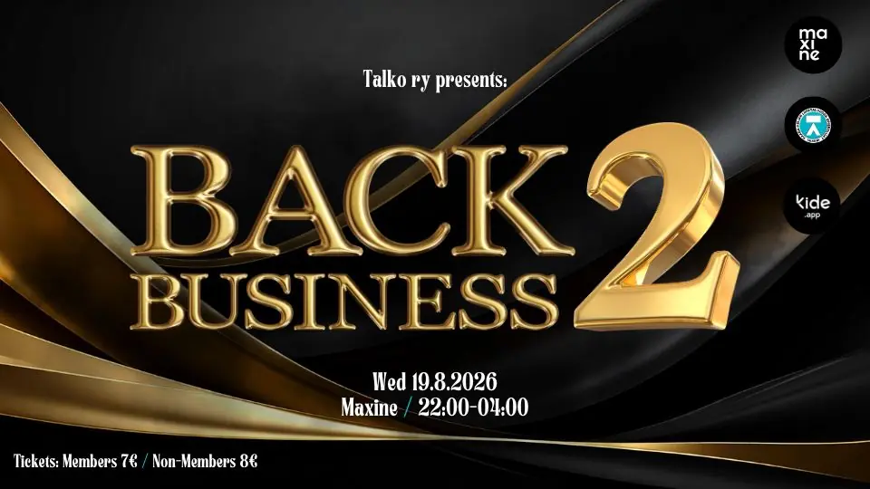 Talko ry Back 2 Business — Maxine, Helsinki