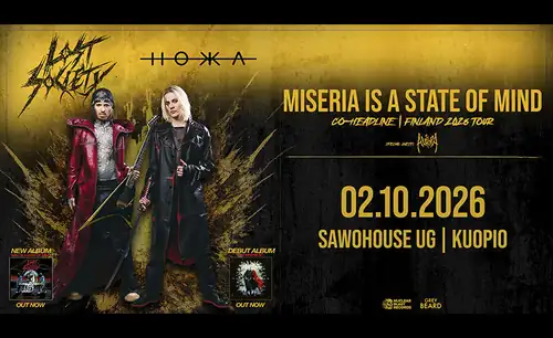 Lost Society & HOKKA + Support: St. Aurora