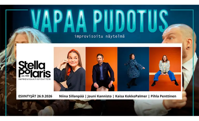 Stella Polaris: Fritt fall - improvisert teater — Raahesali, Raahe