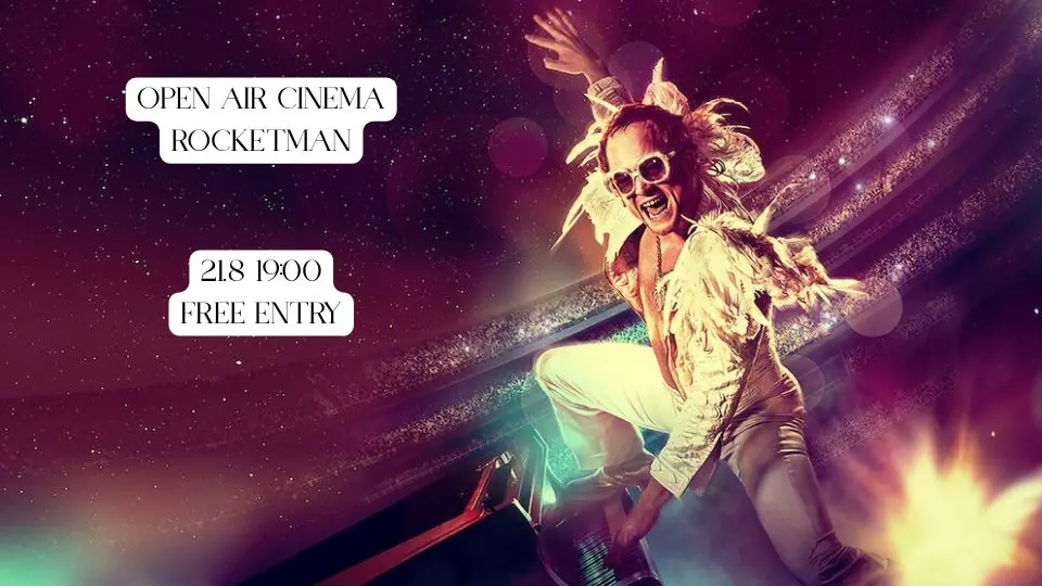 Open Air Cinema: Rocketman (2019) - 21 augusti kl. 19:00 — Malja Helsinki, Helsingfors