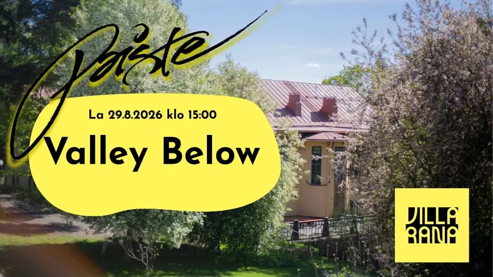 Paiste-lava: Valley Below — Kulttuuritalo Villa Rana, Jyväskylä