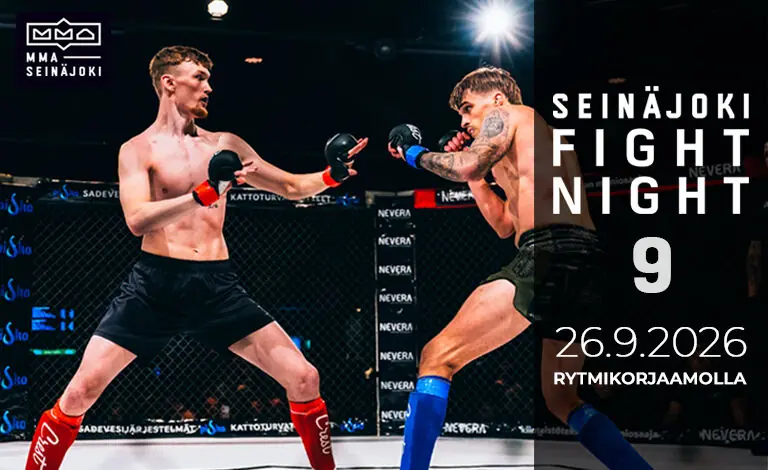 Seinäjoki Fight Night 9 — Rytmikorjaamo, Seinäjoki