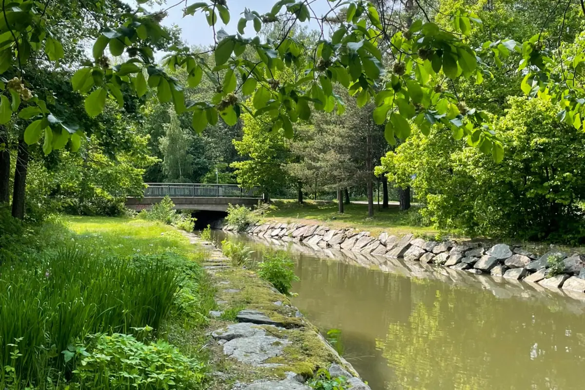Fisketur till Strömsinlandet — Roihuvuoren seniorikeskus, Helsingfors