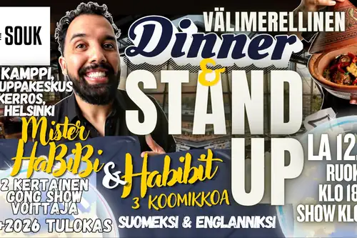 Mister Habibi og Habibit Stand Up & Dinner