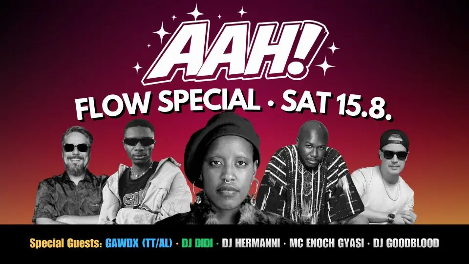 AAH! Amapiano & Afro House: Flow Special — Ravintola Tanner, Helsingfors