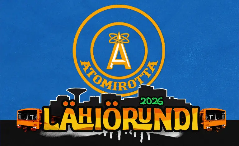 Atomirotta Nærområde-turné 2026 — Britannia Pub, Helsinki