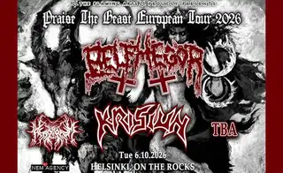 Belphegor (AUT), Krisiun (BRA), Asagraum (NLD)