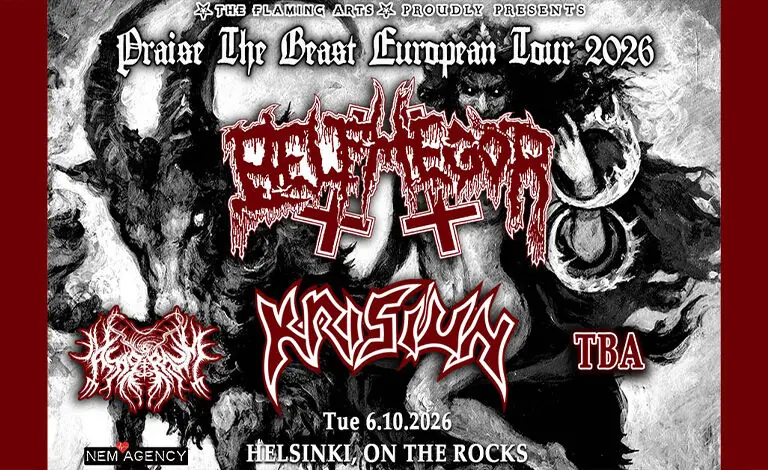 Belphegor (AUT), Krisiun (BRA), Asagraum (NLD) — On The Rocks, Helsinki