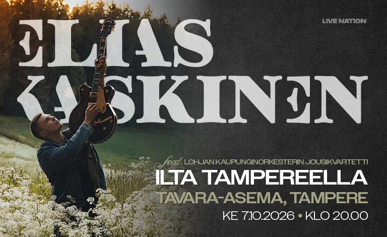 Elias Kaskinen - En kveld i Tampere — Tavara-asema, Tampere