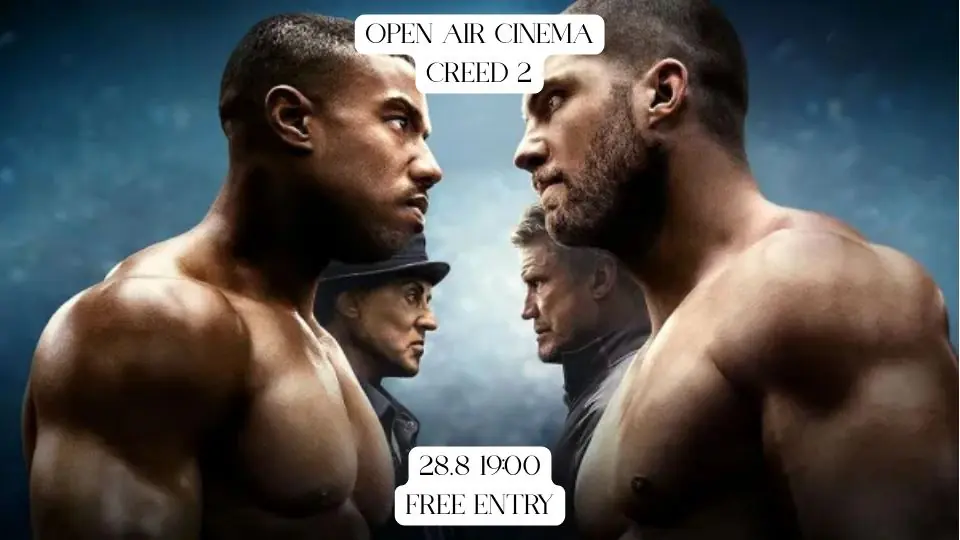 Open Air Cinema: Creed II (2018) - 28 augusti kl. 19:00 — Malja Helsinki, Helsingfors